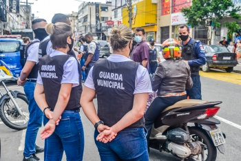 Treinamento da Guarda Civil de Cariacica feito pela Guarda Civil de Vitória