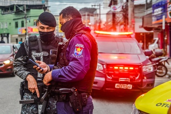 Treinamento da Guarda Civil de Cariacica feito pela Guarda Civil de Vitória