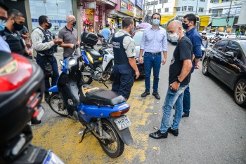 Treinamento da Guarda Civil de Cariacica feito pela Guarda Civil de Vitória