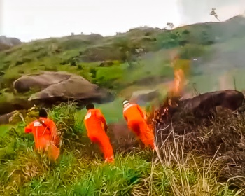 Incêndio no Romão