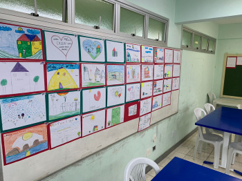 Crianças e adolescentes do Cajun participam de concurso de desenho