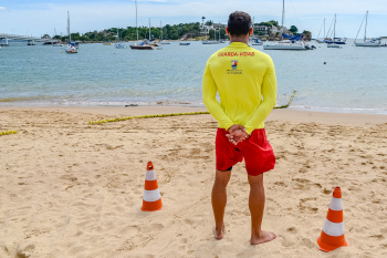 Guarda-Vida no Projeto Praia Acessível