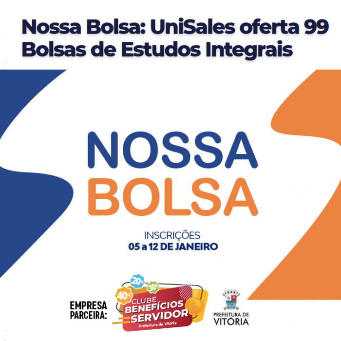 Clube de Benefícios do Servidor: Unisales ofreta 99 bolsas integrais para estudo