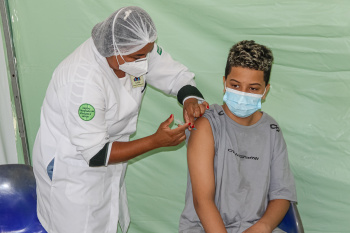 Vacinação contra o COVID de Crianças e Adolescentes no Maanaim Vitória