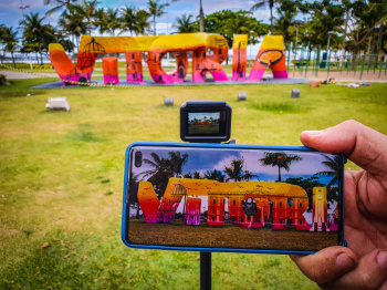 Monumento já é conhecido como ponto turístico da capital