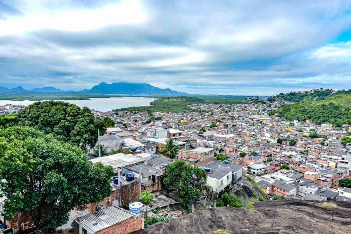Região da Grande São Pedro vista à partir do Mirante Condusa
