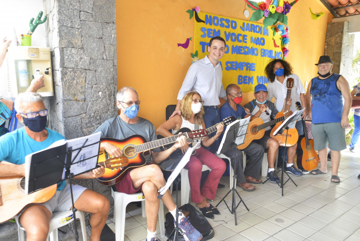 Café da manhã no Centro de Convivência da terceira idade de Jardim da Penha