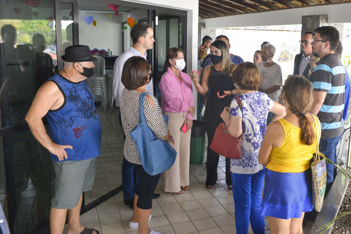 Café da manhã no Centro de Convivência da terceira idade de Jardim da Penha