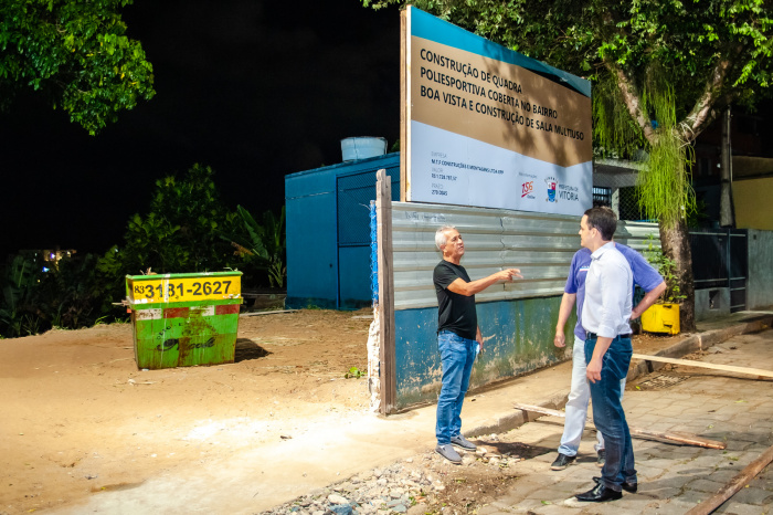 Ordem de Serviço da Quadra Poliesportiva de Boa Vista