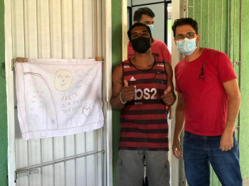 Bate papo com homens e mulheres no Centro Pop