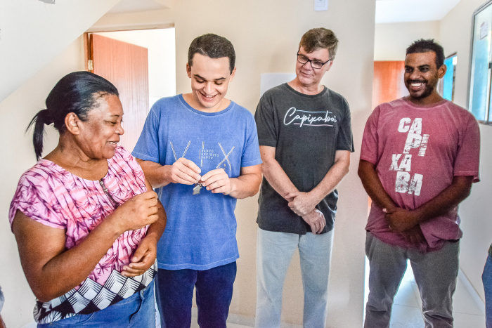 Entrega de Residência do Projeto Reconstrução - Bairro Bonfim