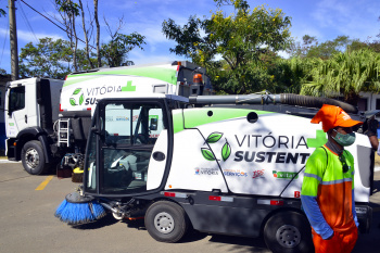 Lançamento dos novos Equipamentos para varrição e capinadeira mecanizada