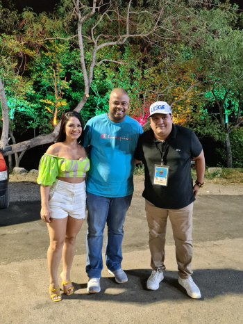 Sandro Avelar, Presidente da Império Serrano no desfile da Unidos de Barreiros.