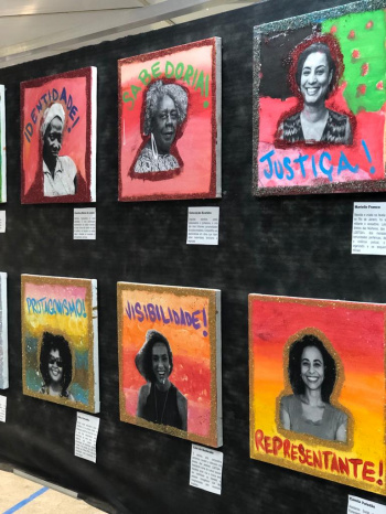 exposição "Artes, Protagonismo e Subjetividades