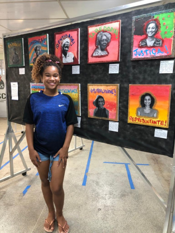 exposição "Artes, Protagonismo e Subjetividades