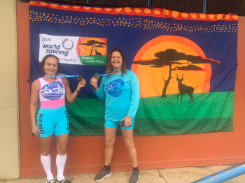 Sara Marques e Vera Novaes parceiras categoria Double Skiff