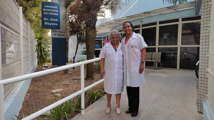 Ireni Batista Rosa e Thais Batista da Luz Rosa