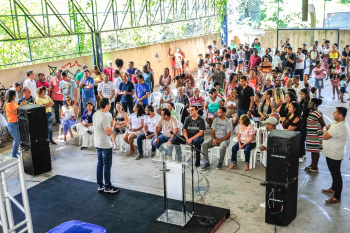 Ordem de Serviço para obras da Emef Irmã Jacinta