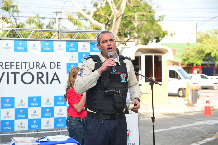 Apresentação dos Novos Batedores e Entrega do Drone para Operações da Guarda Municipal de Vitória