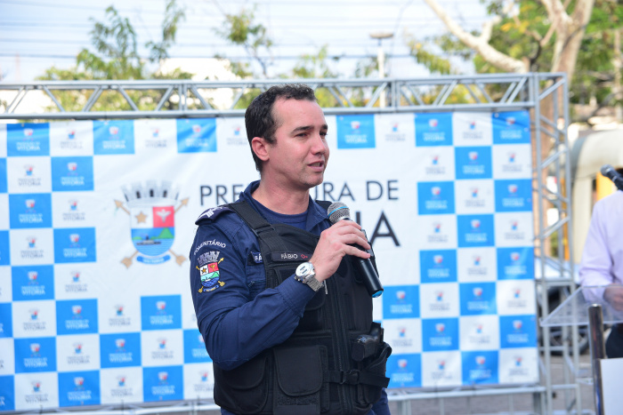 Apresentação dos Novos Batedores e Entrega do Drone para Operações da Guarda Municipal de Vitória