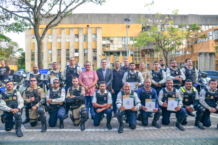 Apresentação dos Novos Batedores e Entrega do Drone para Operações da Guarda Municipal de Vitória