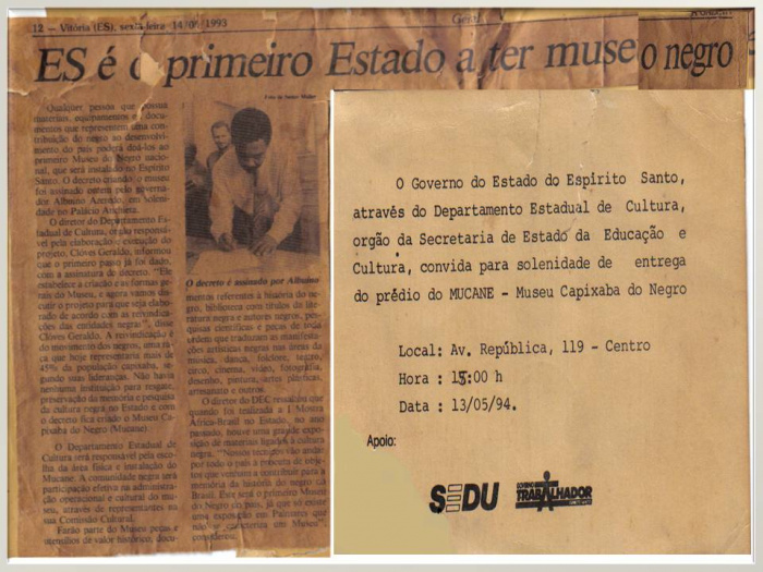 História do Mucane será contada em exposição especial.