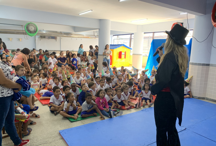 Abertura do projeto educacional do Cmei VPAR