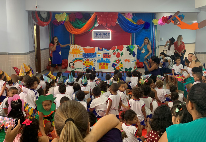 Abertura do projeto educacional do Cmei VPAR