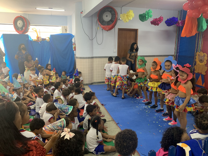 Abertura do projeto educacional do Cmei VPAR