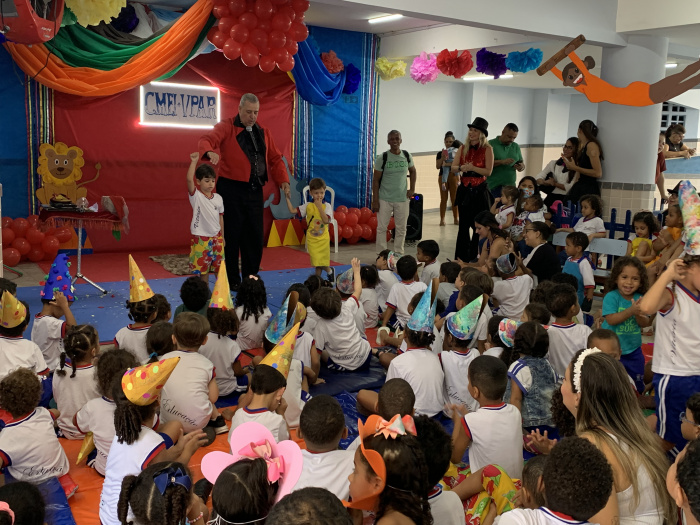 Abertura do projeto educacional do Cmei VPAR