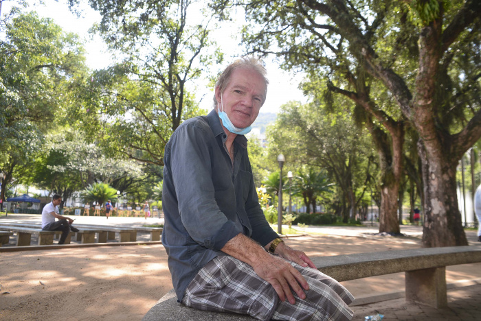 Sr Elias Ribeiro no Parque Moscoso