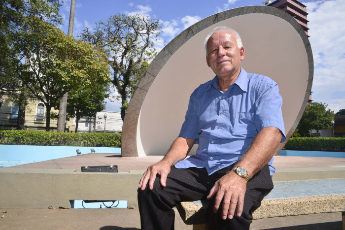 Sr Jonas Joaquim Rosa no Parque Moscoso