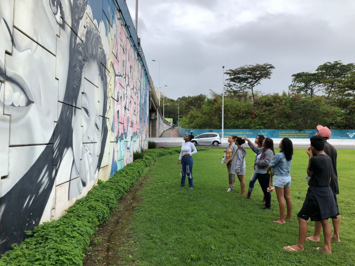 Visita monitorada ao Viaduto Araceli