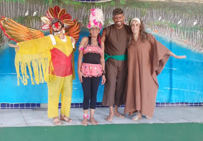 Teatro no projeto educacional "Sou capixaba: esta é minha ilha