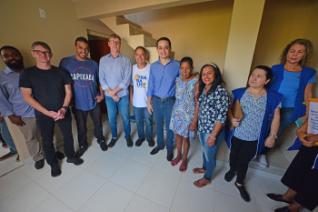 Projeto Reconstrução - Entrega de casa no Bairro Bonfim