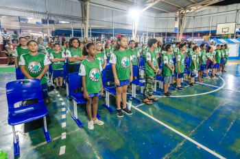 Estudantes do 5º ano se formam como agentes ambientais sustentáveis em Vitória