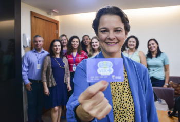 Solenidade de assinatura do Programa Renda Mínima