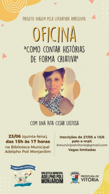 Inscrições vão até a próxima sexta-feira (10).