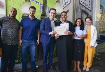 Formatura do curso de Garcom FEAD
