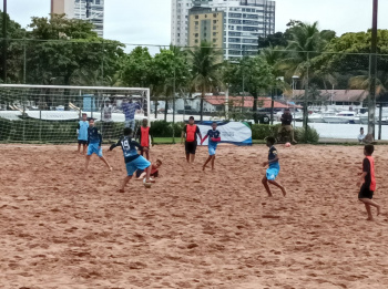 Sábado (11) é dia das finais da 1ª Copa Vitória de Futebol de Areia Infantil