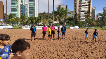 Sábado (11) é dia das finais da 1ª Copa Vitória de Futebol de Areia Infantil