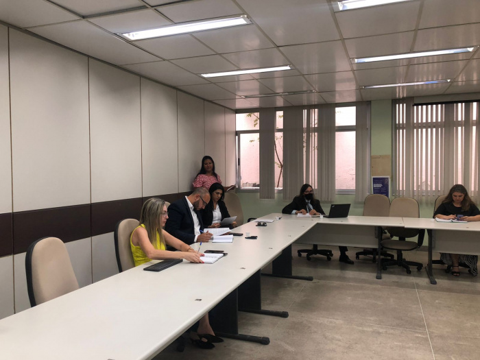 Reunião com a Defensoria Pública