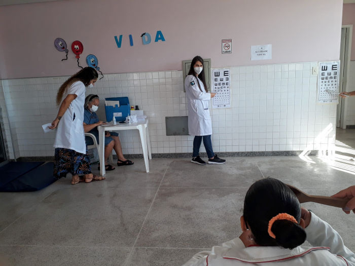 Circuto da Vida com estudantes da EMEF Izaura Marques da Silva