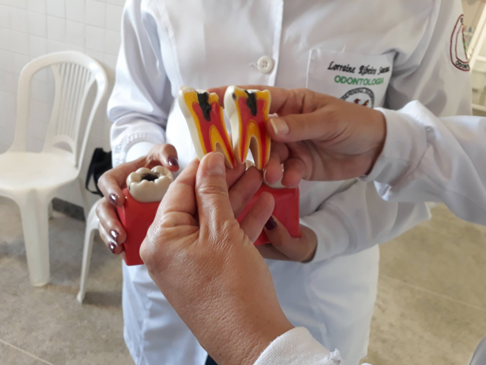 Circuto da Vida com estudantes da EMEF Izaura Marques da Silva