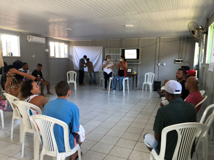 Acolhidos do Centro Pop participam de curso preparatório para o mercado de trabalho