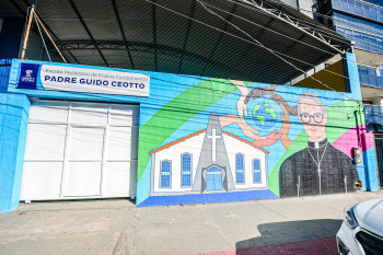 Fachada da EMEF Padre Guido Ceotto