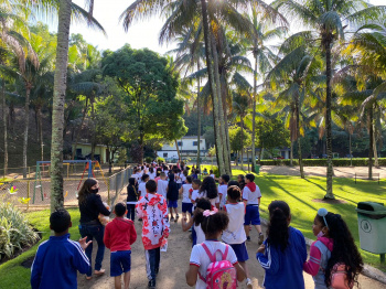 Estudantes visitam Mata Paludosa em projeto da Educação Ambiental