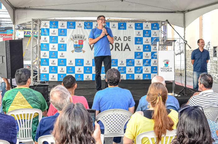 Assinatura da Ordem de Serviço - Reforma do Mercado da Capixaba