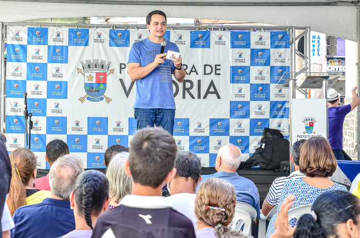 Assinatura da Ordem de Serviço - Reforma do Mercado da Capixaba