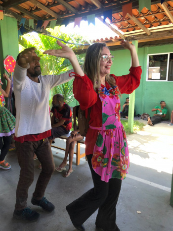 Arraiá Pop Vix no Centro Pop